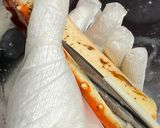 ボイル・タラバガニの味噌風味・チーズ焼き作り方3写真