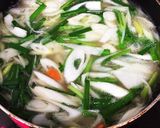 野菜たくさん牛テールのスープ作り方8写真