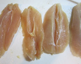 ささみの梅フライ作り方1写真