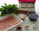 胡麻だれそうめんバジル風味作り方1写真