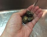 【パスタ】水菜入りボンゴレ・ビアンコ作り方1写真