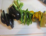 揚げ野菜の麺つゆ浸し作り方2写真