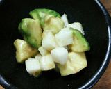 簡単&うまっ♡アボカド&長いも前菜作り方2写真