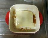簡単おつまみ☆牛すじ煮込みのチーズ焼き♪作り方4写真