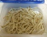 レンジで簡単もやしの塩レモンナムル♪作り方1写真