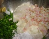黄身わさび醤油で~♪プリッ!イカ餃子作り方3写真