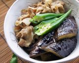 メインにも♫豚肉とナスの煮浸し作り方7写真