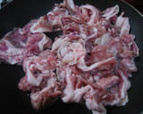 切干大根と豚肉をごまダレ炒め♪作り方3写真