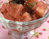 冷やしトマトの青じそジュレ添え作り方4写真