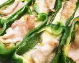豚肉とピーマンのレンチン蒸し作り方6写真