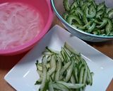◆さっぱり美味しい♪ゴーヤの酢の物◆作り方1写真