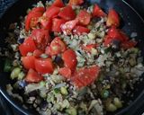 ボリューム満点！スタミナ夏野菜麻婆丼☆作り方9写真
