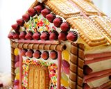 お菓子の家・建築現場より作り方22写真