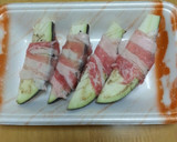 夏！簡単！茄子の豚バラ巻き★照り焼き風味作り方3写真