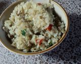 簡単!焼き肉のタレでピラフ風♡作り方14写真