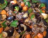 ▷牛肉とごろごろ野菜のちょい辛炒め作り方7写真