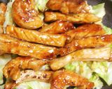 味付け簡単、豚ロースと焼きキャベツ作り方5写真