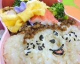 森の小人モンチッチちゃんお弁当★作り方5写真