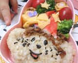 森の小人モンチッチちゃんお弁当★作り方6写真