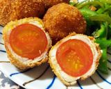 お弁当にも‼簡単ボールチーズとんかつ～作り方7写真