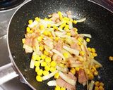 簡単☆クリームパスタ作り方3写真
