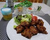 鶏の唐揚げ　マーマレードジャム入り作り方4写真