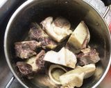 野菜たくさん牛テールのスープ作り方7写真