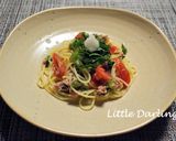 トマトとツナの和風 冷製パスタ作り方5写真