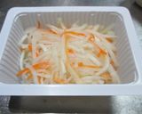 紅白なますで絶品!酢あんかけ作り方1写真