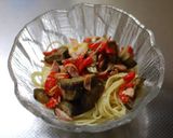 「ナス1本」の冷製パスタ☆味噌風味作り方12写真