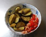 「ナス1本」の冷製パスタ☆味噌風味作り方8写真