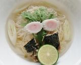 冷やしうどんの、ノルウェー塩さば合わせ作り方4写真