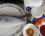 ノルウェー塩さばの、タンドリー味付け焼き作り方1写真