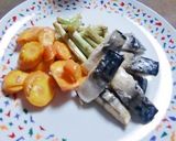 ノルウェー塩さばの、ワイン塩レモン付焼き作り方4写真