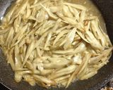 ゴボウのアンチョビ炒め作り方4写真
