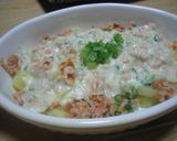 鮭&ポテトのグラタン♪作り方4写真