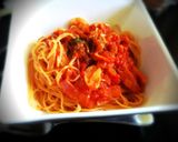鶏肉としめじのクリームパスタ作り方10写真