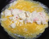 ♬〜 ポテトサラダinとん平焼き風 〜♬作り方2写真