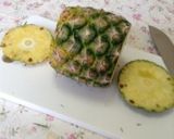パイナップルの切り方〜(o˘◡˘o)♡作り方6写真