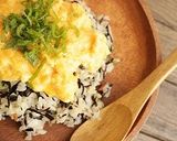 ふわふわ玉子のひじきご飯。作り方4写真