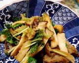 豚肉ときのこのおろしポン酢作り方4写真