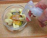 時短!かぼちゃとリンゴの簡単離乳食作り方2写真