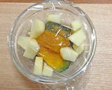 時短!かぼちゃとリンゴの簡単離乳食作り方3写真
