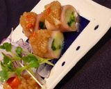 焼き茄子の生ハム巻き作り方4写真