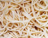 夏休みの昼食に☆サラダスパゲティごまドレ作り方1写真