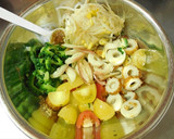 サラダ感覚♪夏の胡麻みそマヨ和え　どすぇ作り方5写真