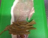 ✳︎リメイク✳︎金平ごぼうの肉巻き作り方1写真