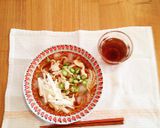 長芋とササミのさっぱり冷んやり梅うどん作り方6写真