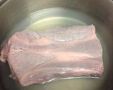 超簡単♪ 漬けるだけの和風茹で豚作り方1写真