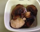 簡単‼︎うちの麺つゆ 椎茸の旨煮添え作り方1写真